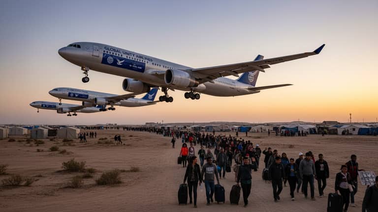 Immigration Flights As Lifelines: Costs, Risks and AI Shortcuts