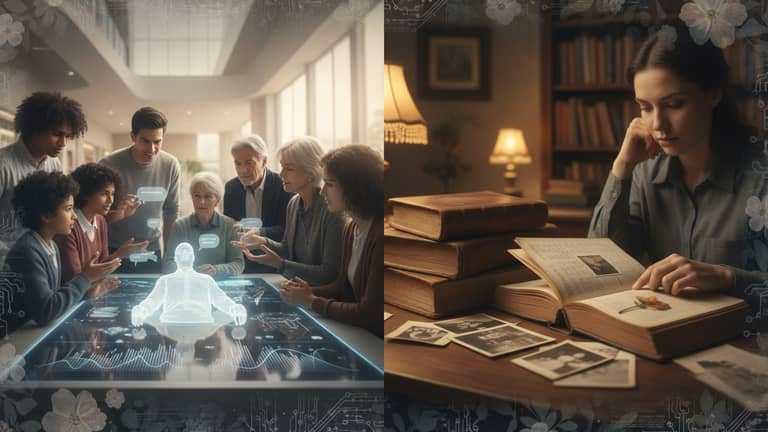 Interactive Memorial Conversations Vs Memory Books: Comparing What Actually Supports Healing