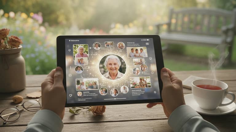 Interactive Memorial Websites and the Real Future of Grief