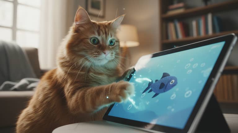 Interaktive Katzen-App: Virtuelle Nähe Statt Echter Katze – Was die App Leistet