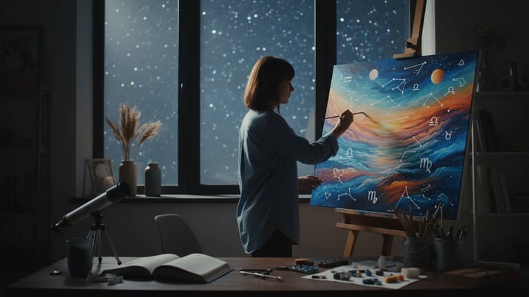 Jak astrologia wpływa na kreatywność, gdy decyduje AI