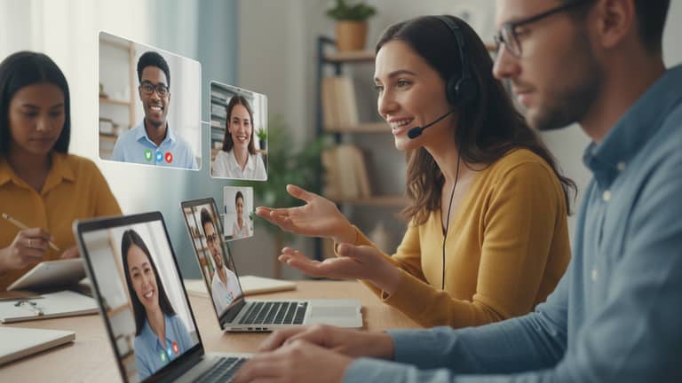 Ćwiczenie rozmów interpersonalnych online, które brzmią jak Ty