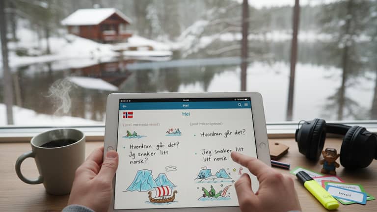 Jak efektywnie uczyć się języka norweskiego, gdy motywacja nie działa