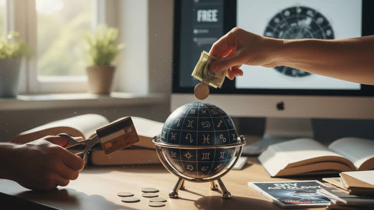Jak oszczędzić na astrologii, nie tracąc wpływu na decyzje