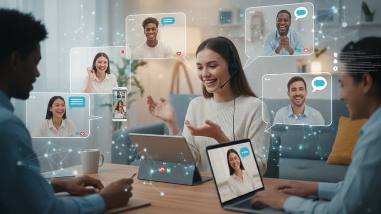 Umiejętności społeczne online, które działają też twarzą w twarz
