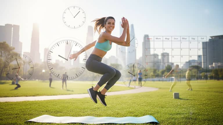 Jak znaleźć czas na regularne treningi fitness, gdy już go nie masz