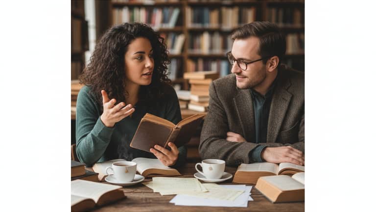Jak znaleźć partnera do rozmów o literaturze, gdy nikt nie chce gadać