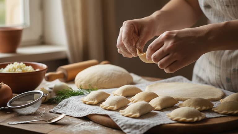 Domowe pierogi inaczej – przepis, który kłóci się z tradycją