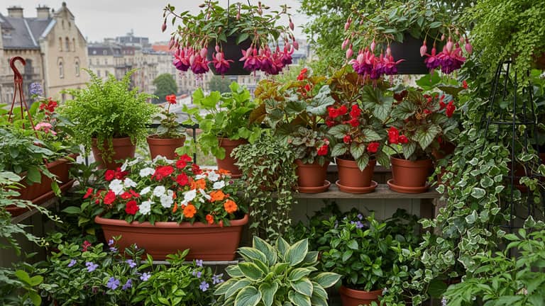 Jakie rośliny na balkon północny, żeby wreszcie coś rosło