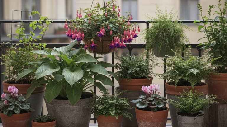 Jakie rośliny na balkon w cieniu naprawdę rosną w mieście