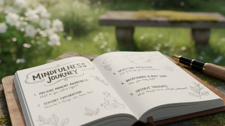 Journal Prompts for Cultivating Mindfulness That Get Uncomfortable