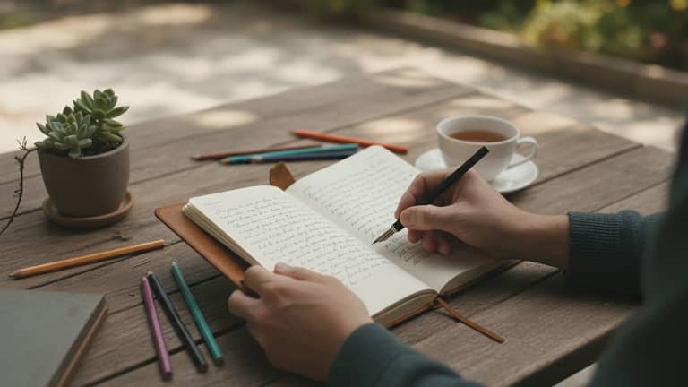Journaling for Emotional Awareness in the Age of AI and Overload