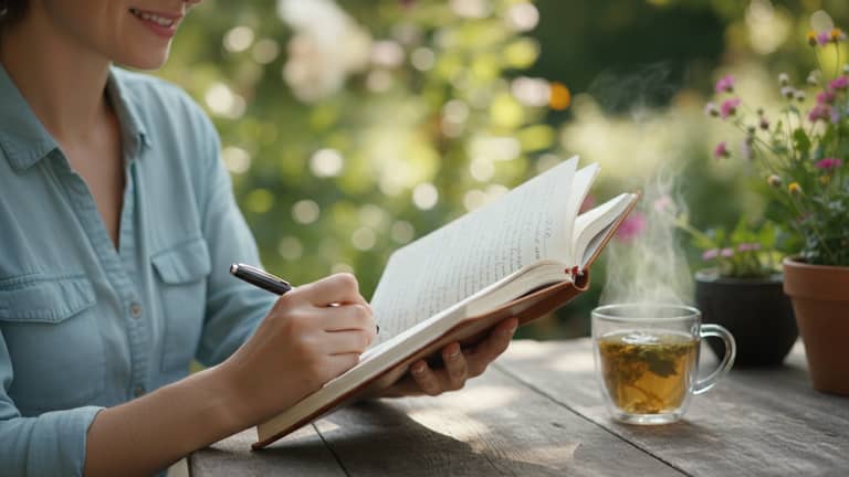 Journaling for Emotional Stress Reduction in the Age of AI