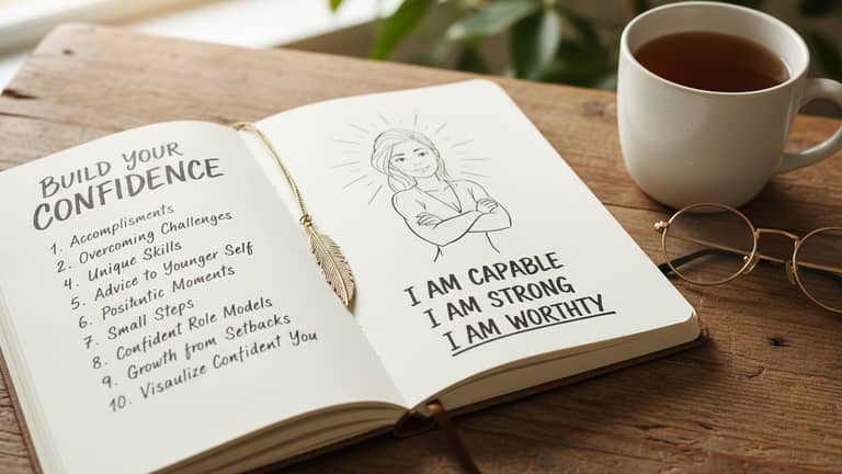 Journaling Prompts for Building Confidence That Actually Rewire Self-Doubt