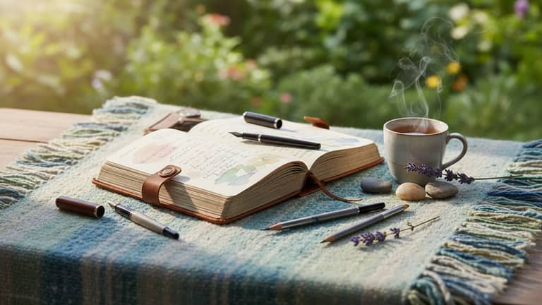 Journaling Prompts for Emotional Balance When Wellness Feels Fake