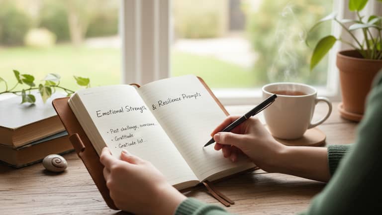 Journaling Prompts for Emotional Strength That Actually Work