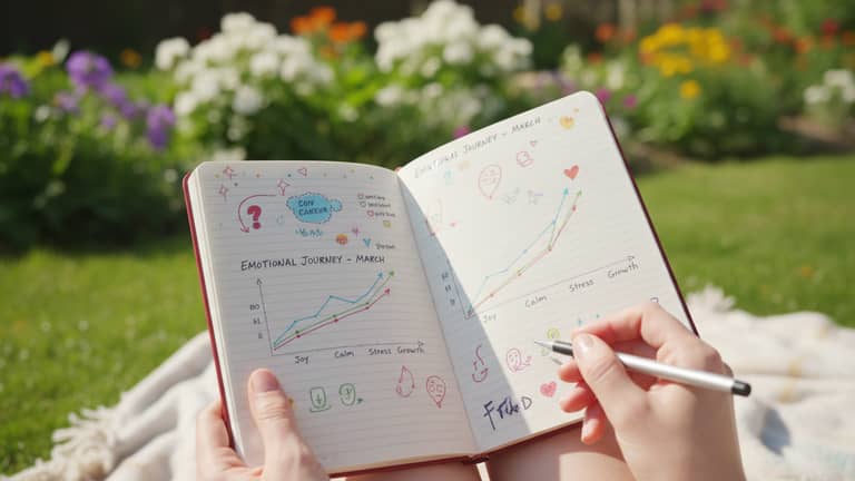 Journaling to Track Emotional Progress When the Data Fights Back