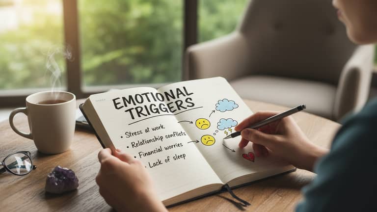 Journaling to Understand Emotional Triggers in the Age of AI