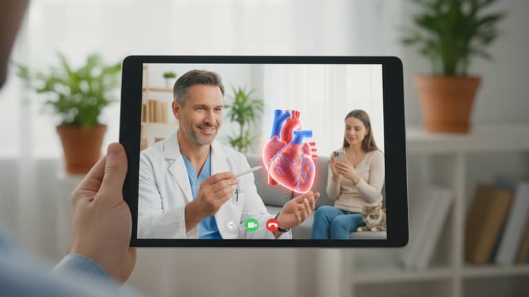 Konsultacje kardiologiczne online: kiedy ratują, a kiedy grożą