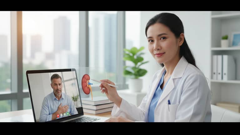Konsultacje nefrologiczne online: wygoda, ryzyko i granice diagnozy