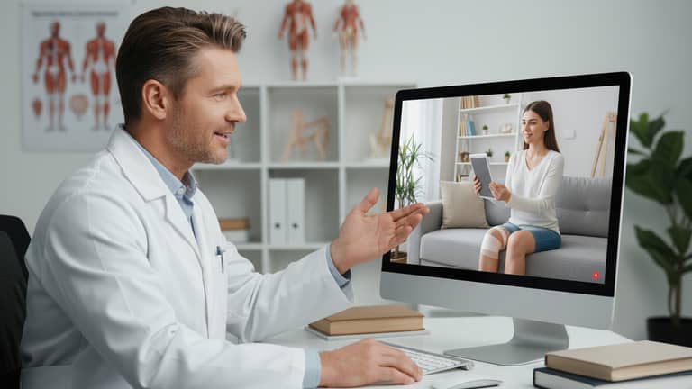 Konsultacje ortopedyczne online: kiedy ratują, a kiedy szkodzą