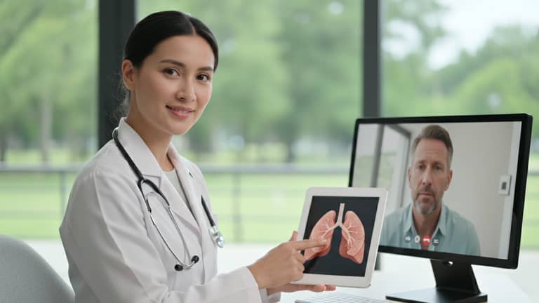Konsultacje pulmonologiczne online: kiedy ratują, a kiedy szkodzą