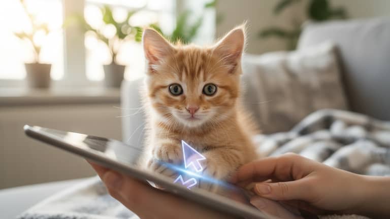 Kotek do opieki online a psychika: wsparcie czy zależność?