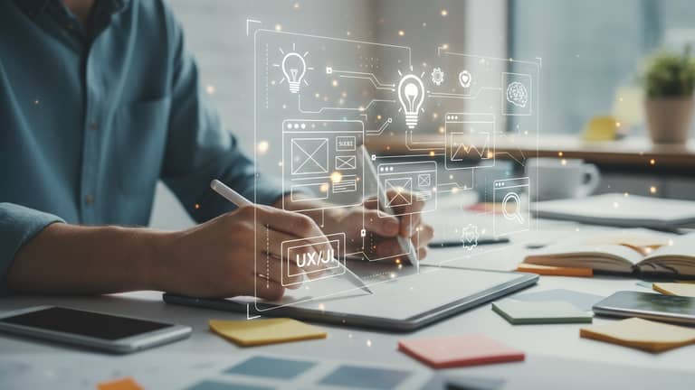 Kreatywność w projektowaniu UX/UI to system, nie olśnienie