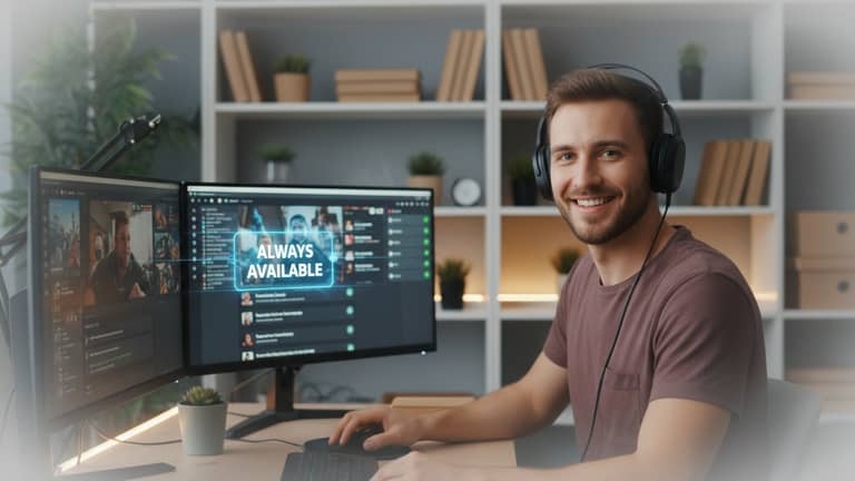 Kumpel online zawsze dostępny czy prawdziwy przyjaciel 24/7?