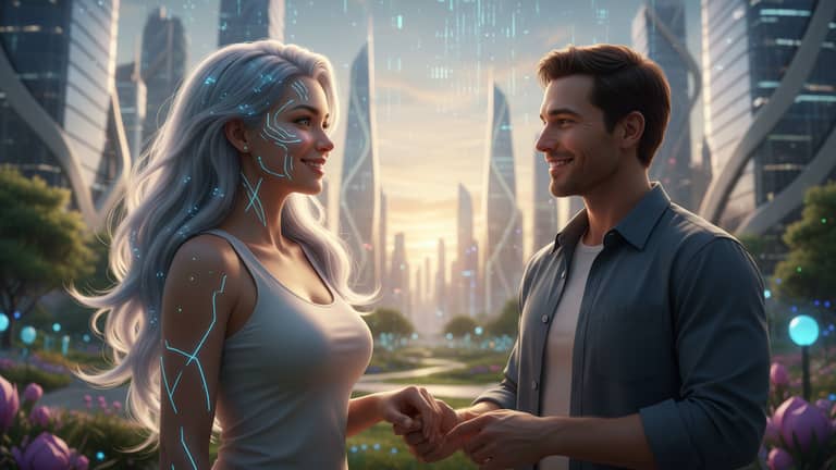 Künstliche Intelligenz Partnerin: Echte Liebe oder Perfekte Illusion?