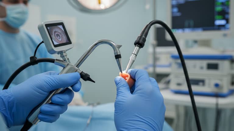 Laryngoskopia bez paniki – realne ryzyko, ból i era AI