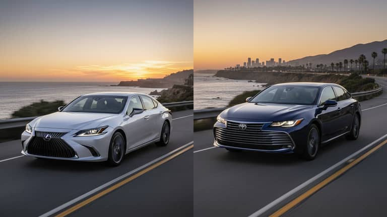 Lexus ES Vs Toyota Avalon: a Forensic Comparison of Real Costs and Differences