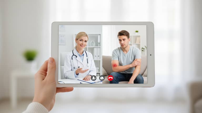 Medyczne konsultacje wideo: kiedy ratują system, a kiedy zawodzą