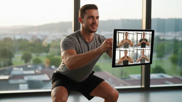 Mój osobisty trener fitness online zamiast siłowni i etatu
