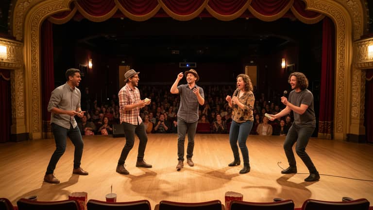Inside Movie Improvisation Comedy Cinema’s Most Risky Ideas