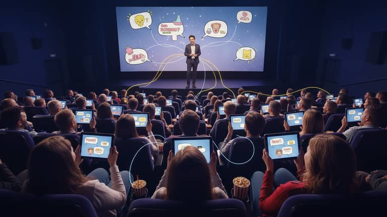 Movie Interactive Comedy Cinema and the Death of Passive Laughs