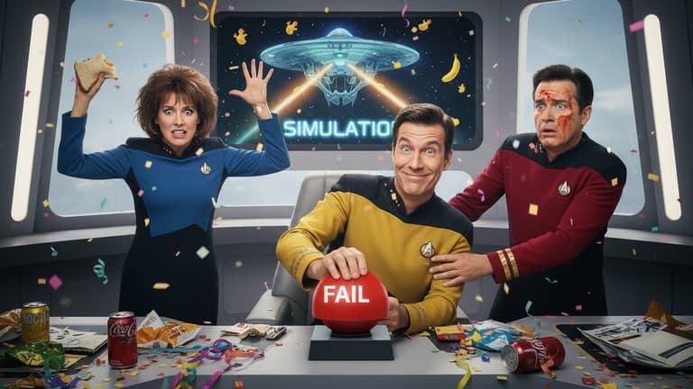 Why Kobayashi Maru No‑win Games Make Comedy Movies Funnier