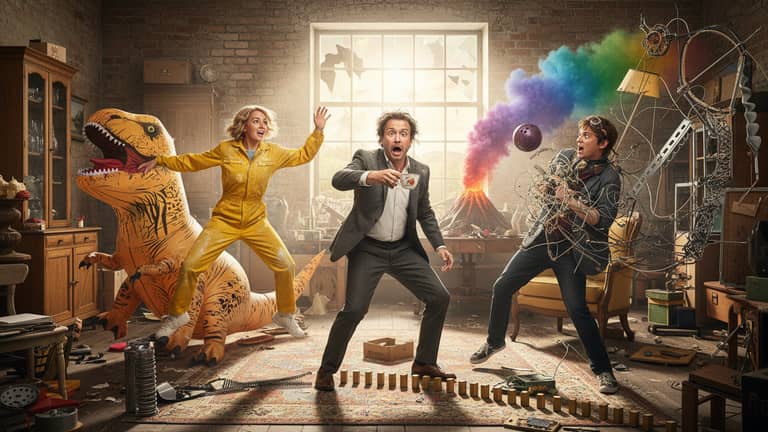 Why We Love When Every Plan Fails in Movie No Plan Survives Comedy