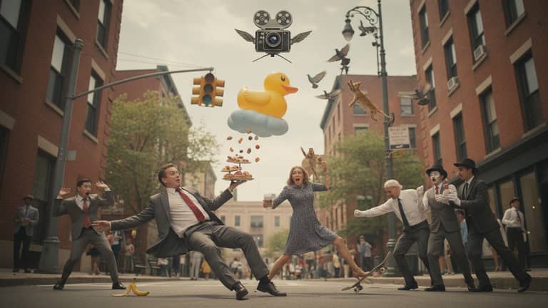 Movie Omniscient Camera Comedy and the New Rules of Funny
