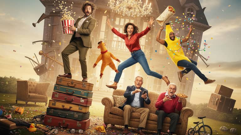 Movie Unsteadily Comedy Movies and the New Cult of Chaos