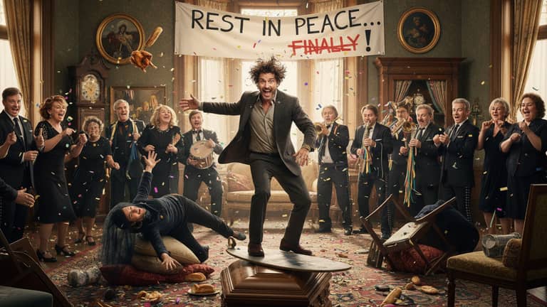 Why Movie Wake Comedy Movies Help Us Laugh at Death