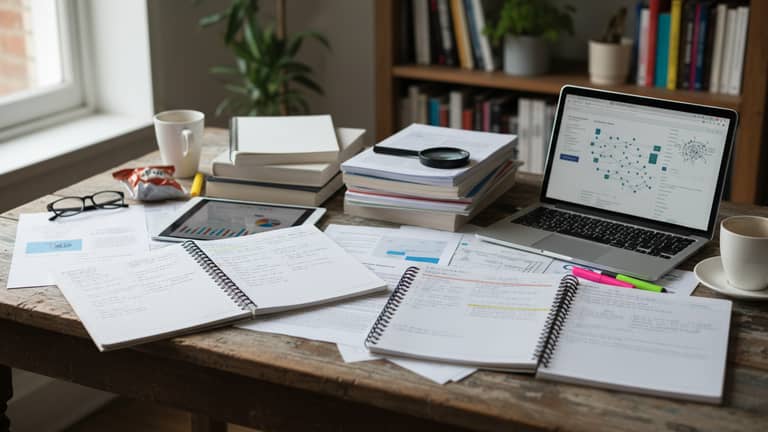 Multi-Document Academic Analysis: Managing Power, Bias, and AI in Research