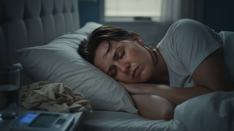 Nocne poty z utratą wagi – kiedy to już sygnał choroby?