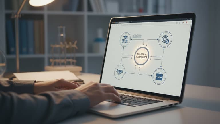 Online Academic Researcher Funding Sources in the AI Era