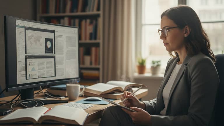 Online Academic Researcher Professional Training: What Shapes Modern Virtual Research