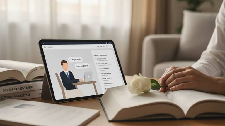 Online Funeral Etiquette Guides for Real Comfort, Not Performative Grief