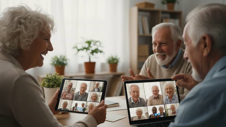 Online-Gespräche für Senioren: Einsamkeit Lindern mit KI-Freundin