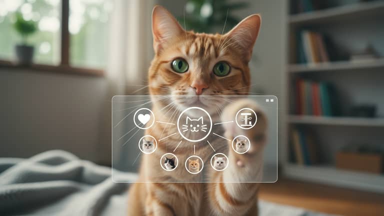 Online Katzenfreunde Community Plattform Zwischen KI und Echter Nähe