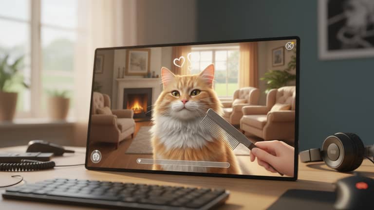 Online Katzenpflege Simulation – Echte Gefühle mit KI-Katzen?
