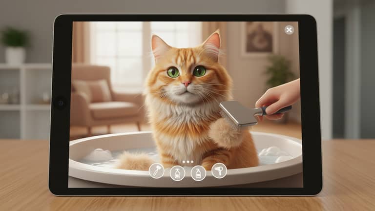 Online Katzenpflege Simulation App: Trost Spenden oder Täuschung?